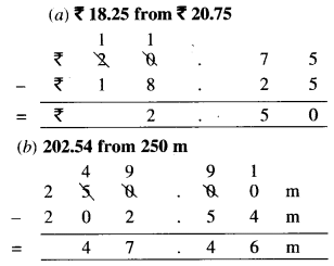 NCERT Solutions for Class 6 Maths Chapter 8 Decimals 49